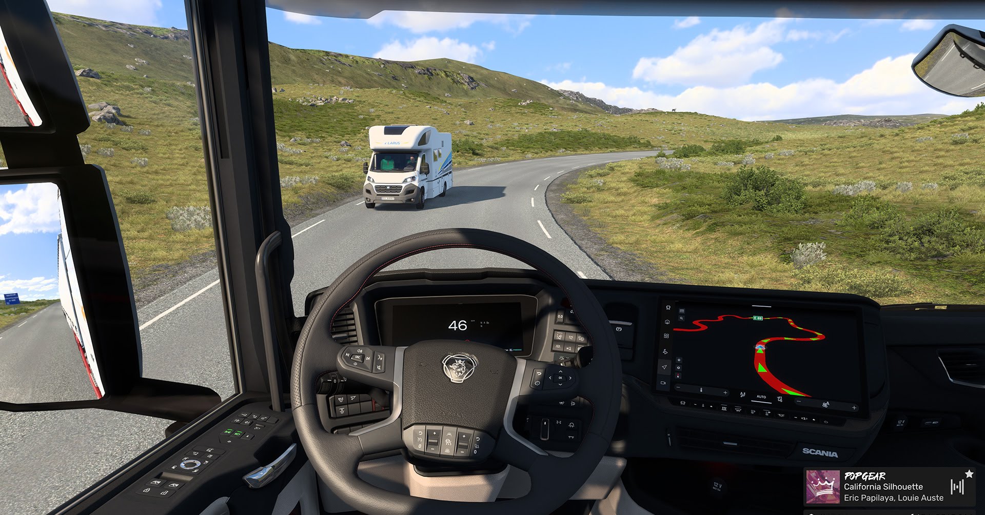 Cargo Truck Simulator Game 3d advertising creative