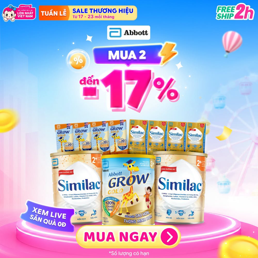 Con Cưng - Tã Sữa Khuyến Mãi 广告创意 9