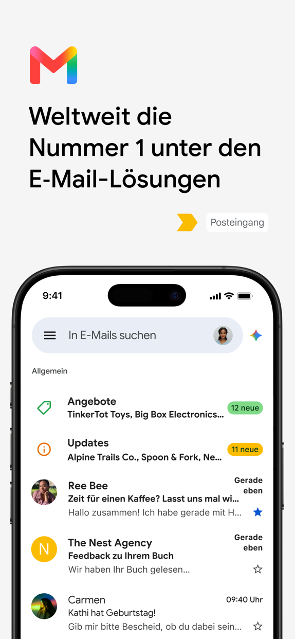 Gmail – email by Google 广告素材 3