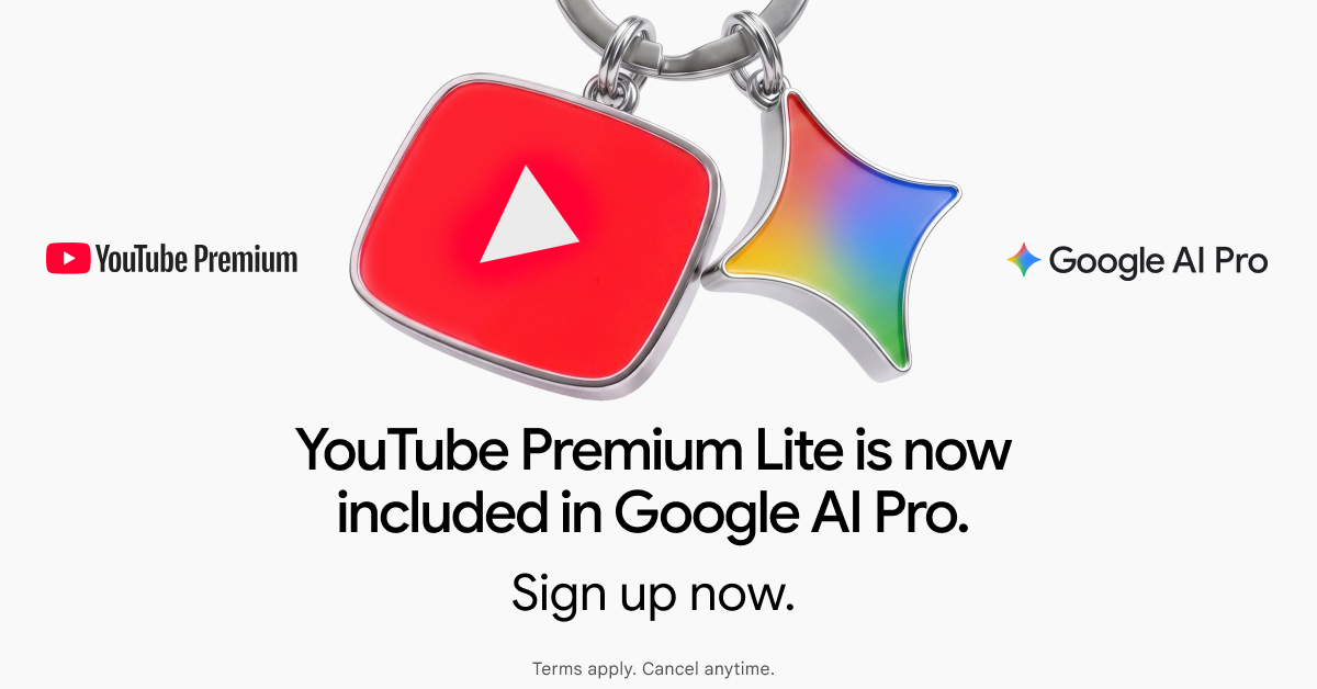 Google One advertising creative