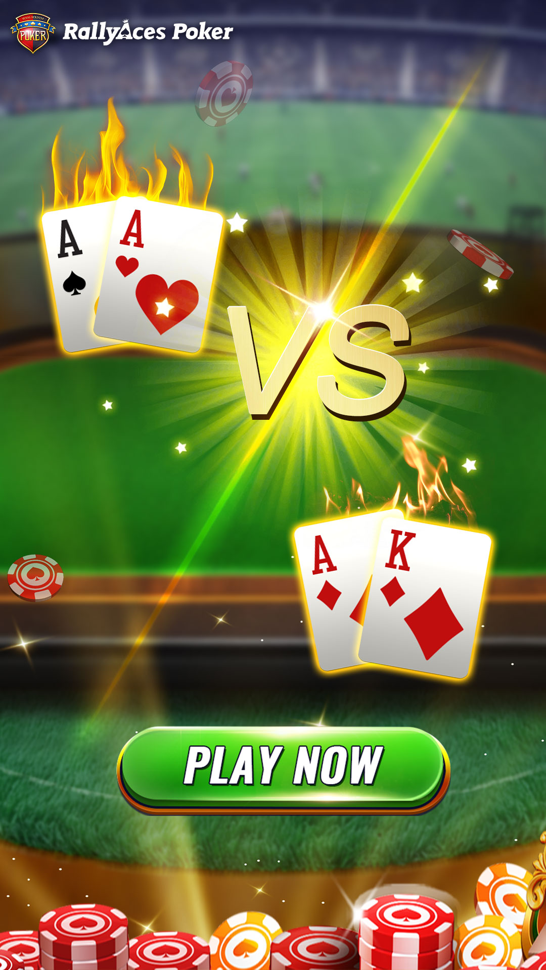 RallyAces Poker - Texas Holdem advertising creative