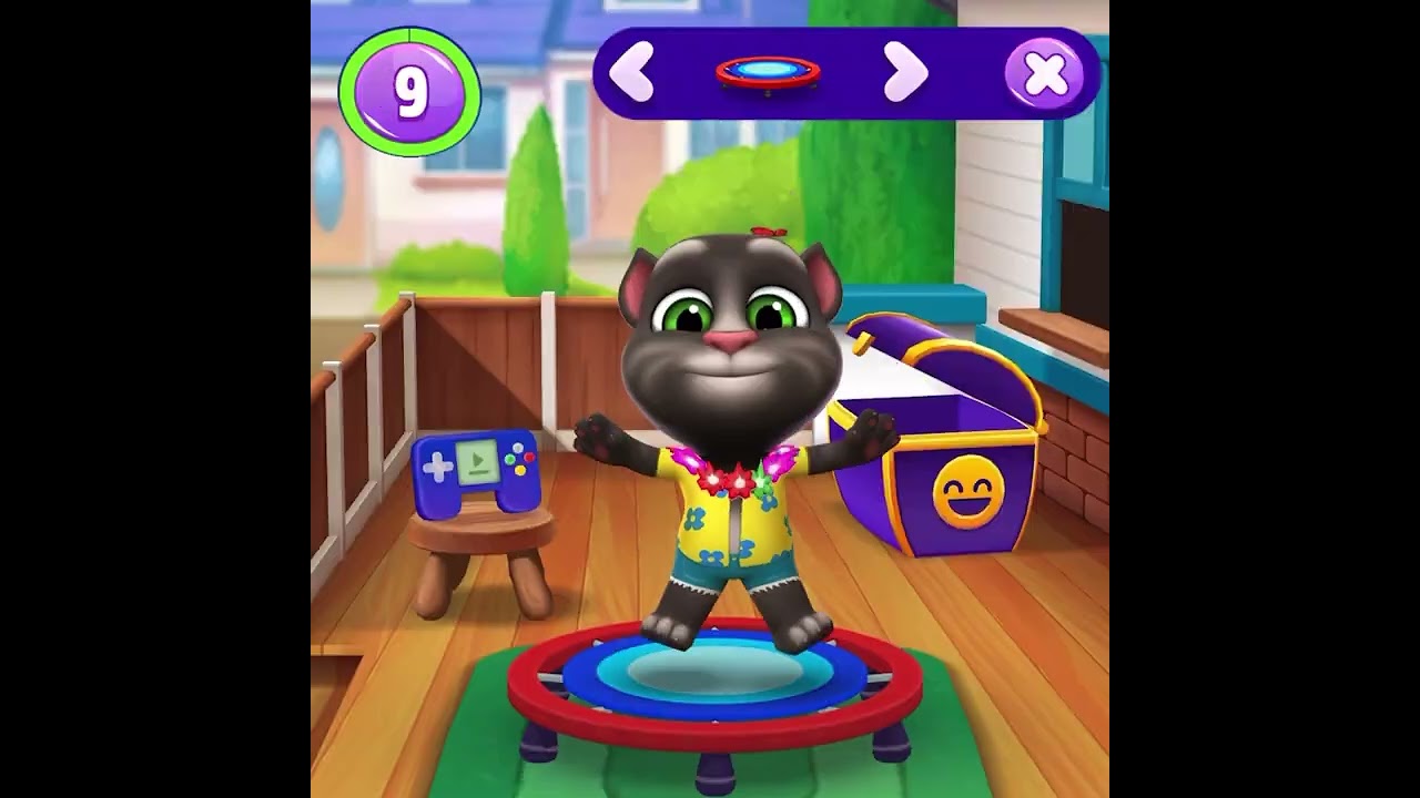 My Talking Tom 2: Pet Game advertising creative