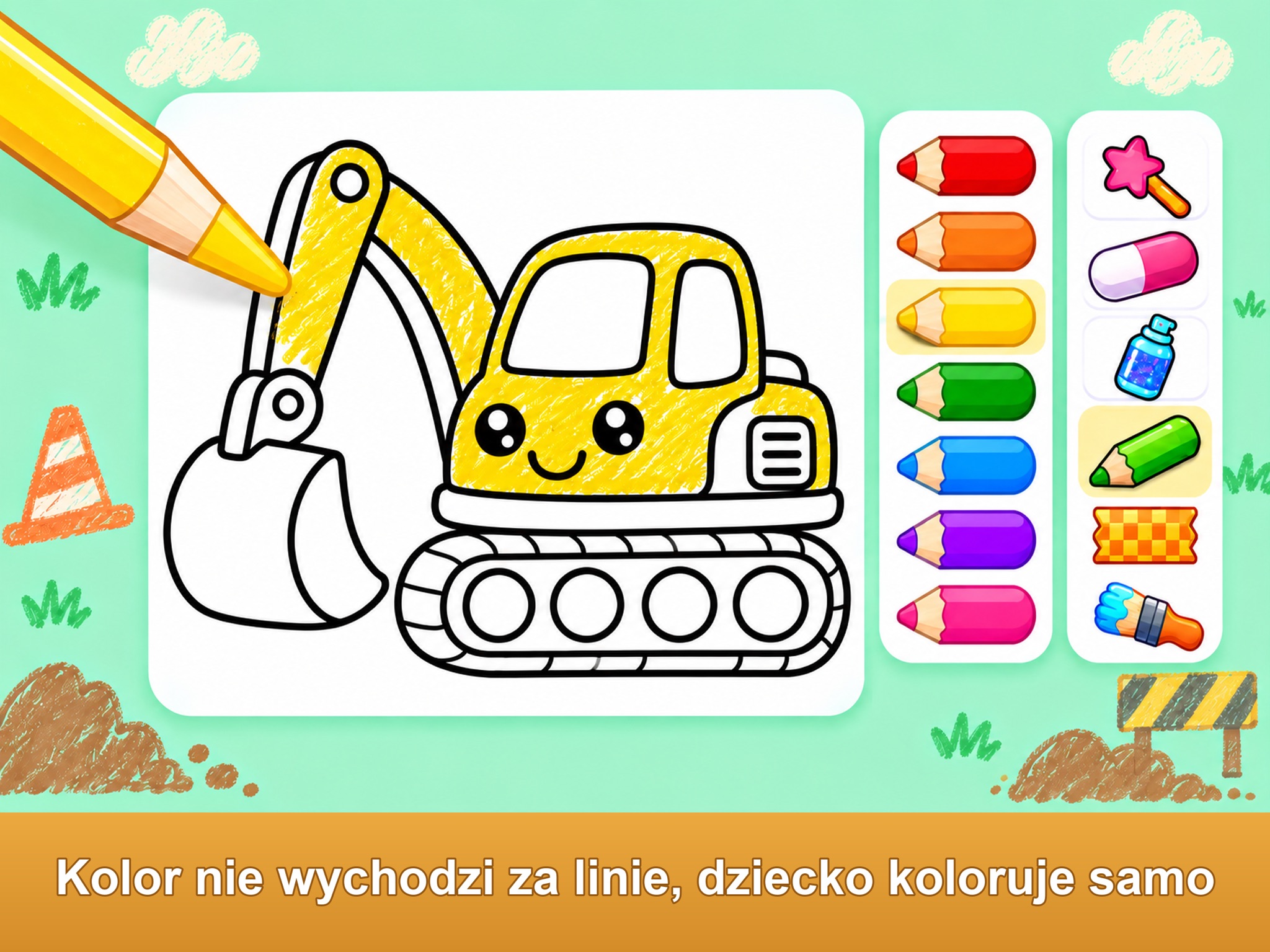 Coloring Book for Kids: Cars ad creative 2