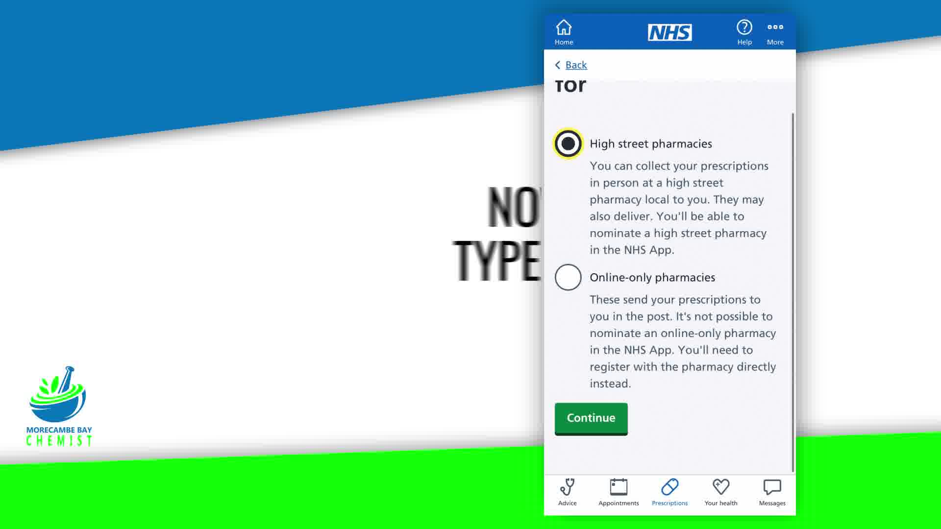 NHS App advertising creative