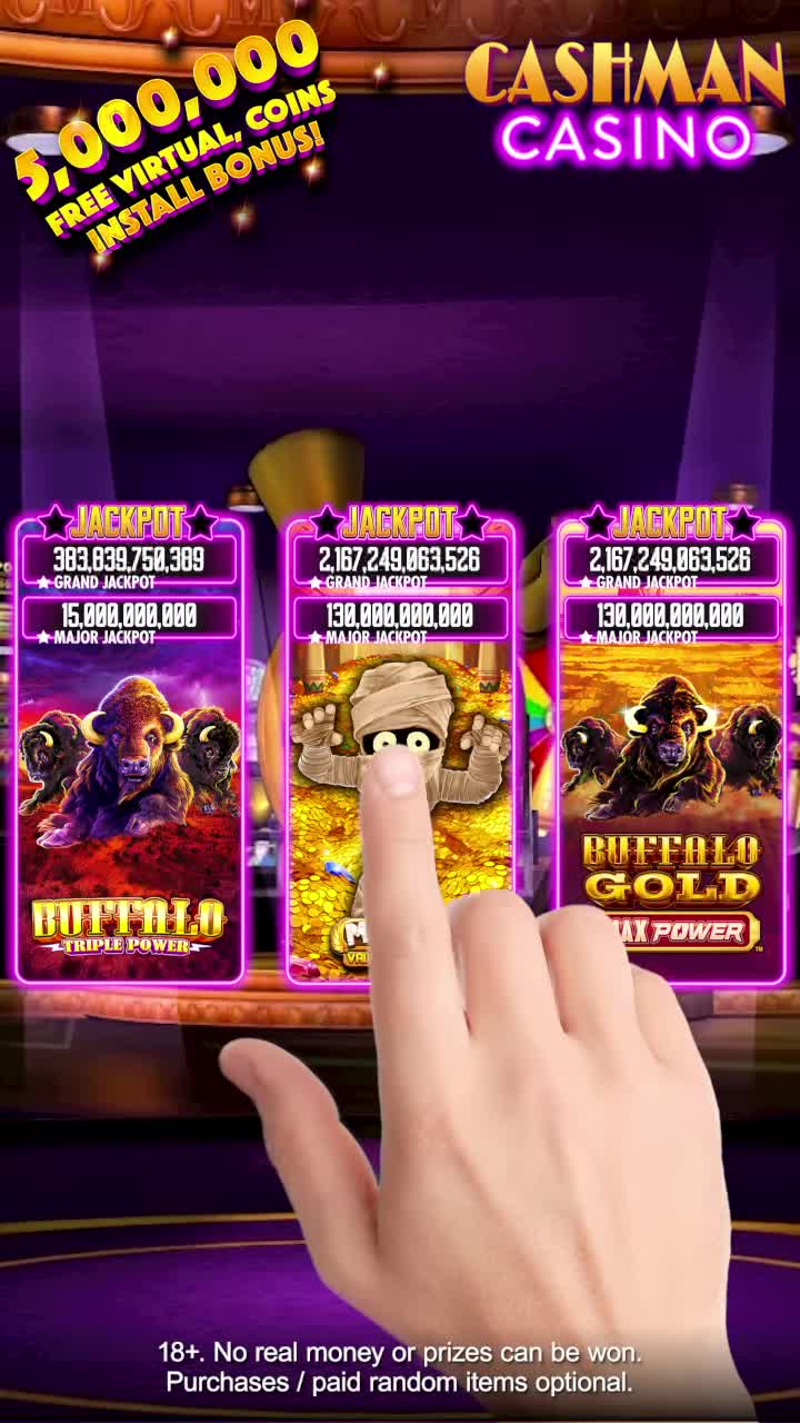 Cashman Casino Slots Games 广告素材