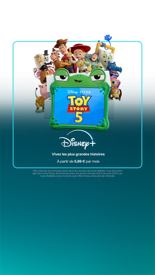 Disney+ advertising creative