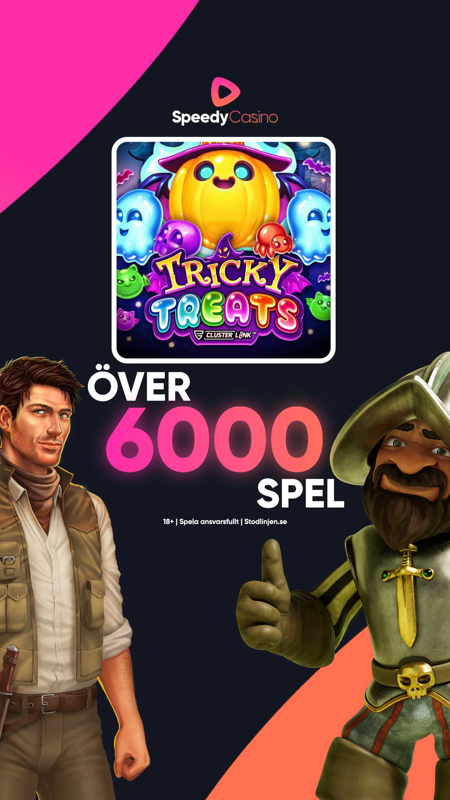 Speedy Casino - Casino utan krångel ad creative