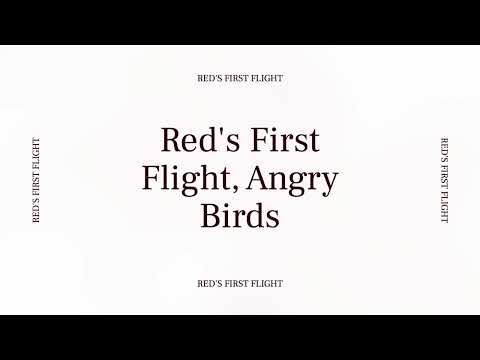 Red's First Flight advertising creative