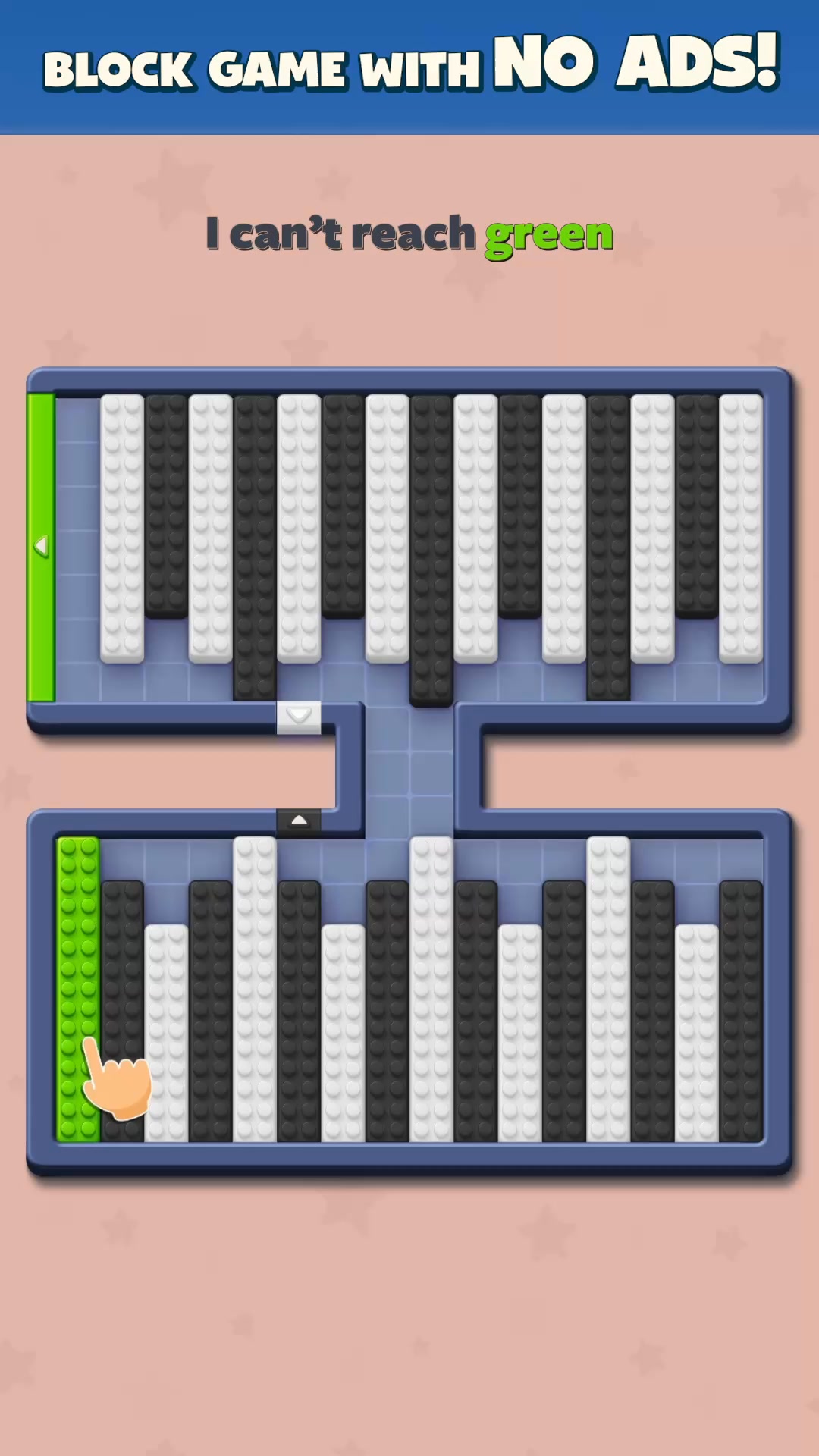 Block Out! - Color Sort Puzzle advertising creative