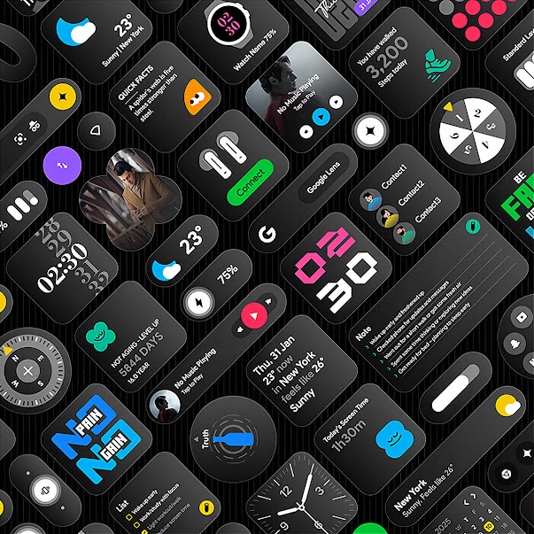 Glass Widgets advertising creative