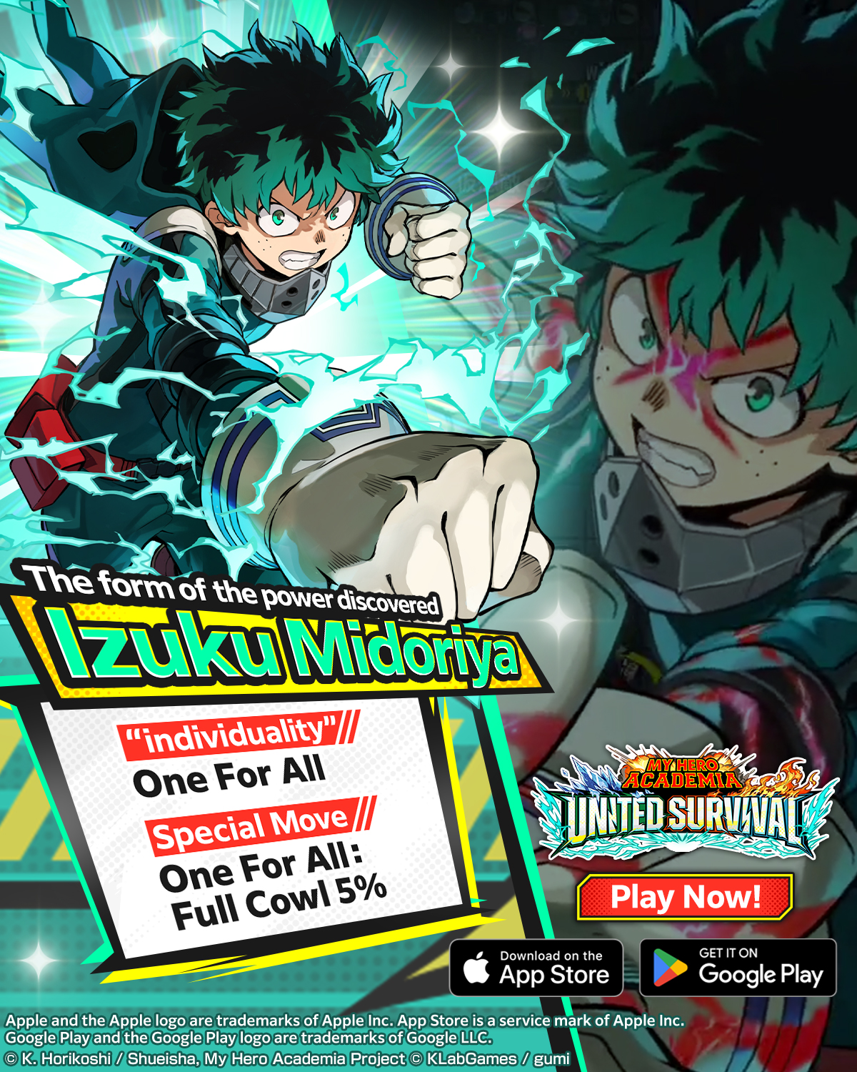 MHA: UNITED SURVIVAL advertising creative