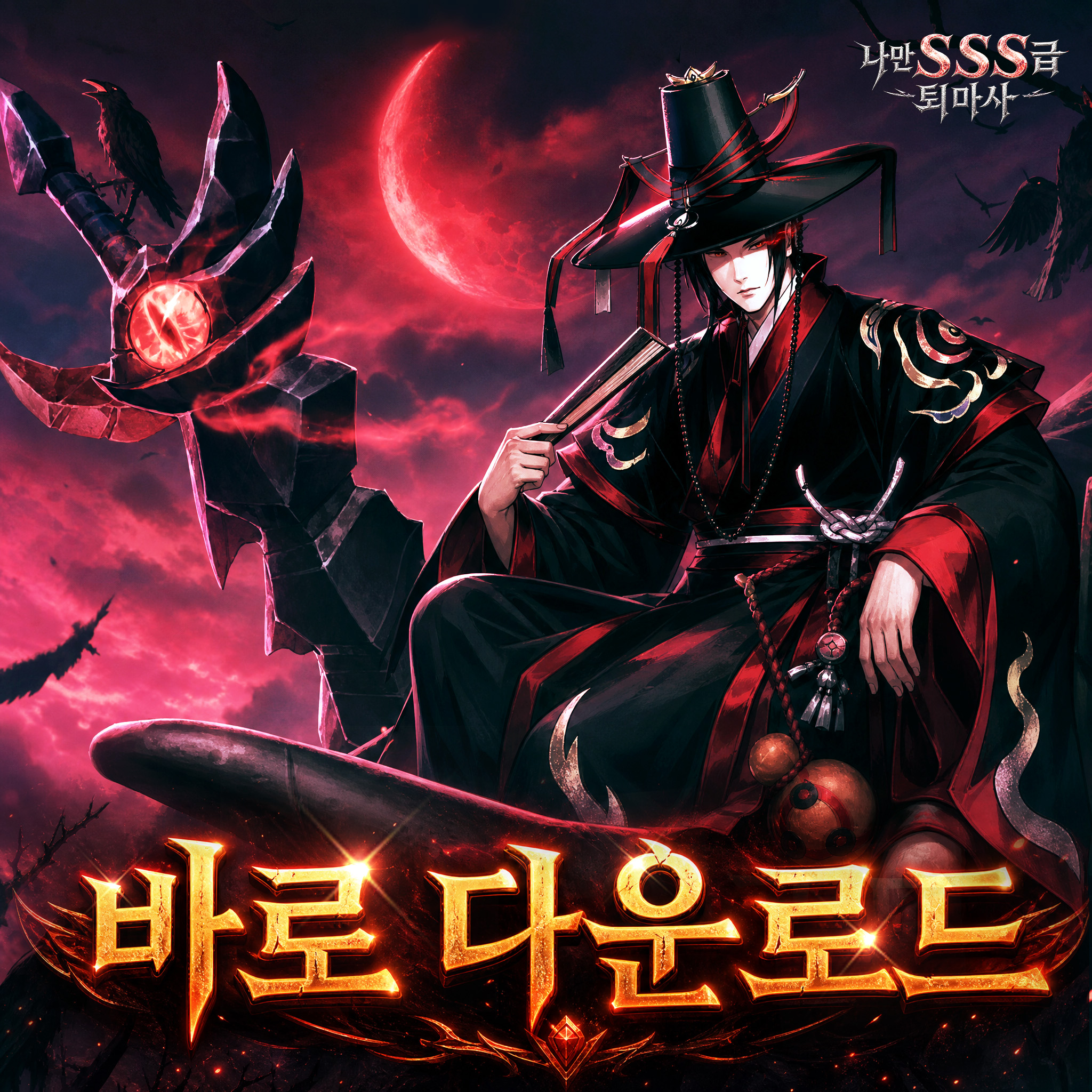 나만 SSS급 퇴마사 advertising creative