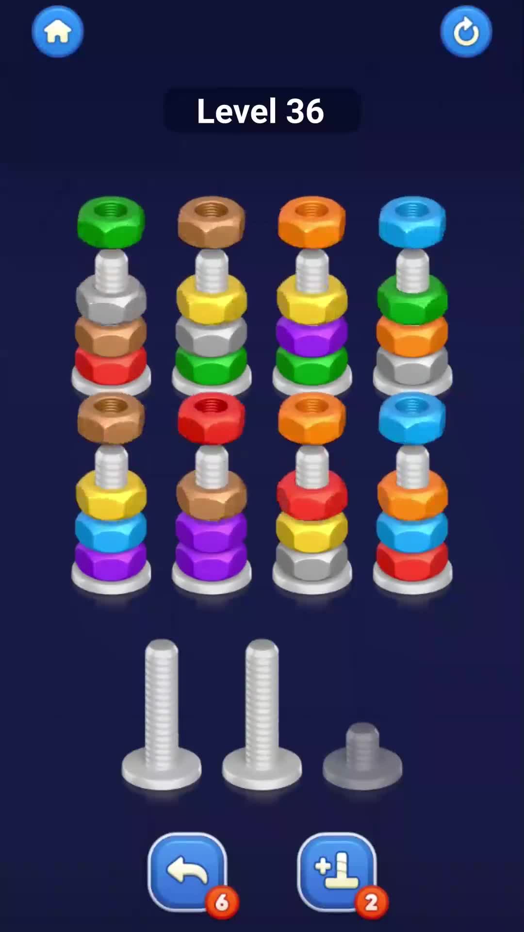 Nut Sort: Color Sort Master ad creative
