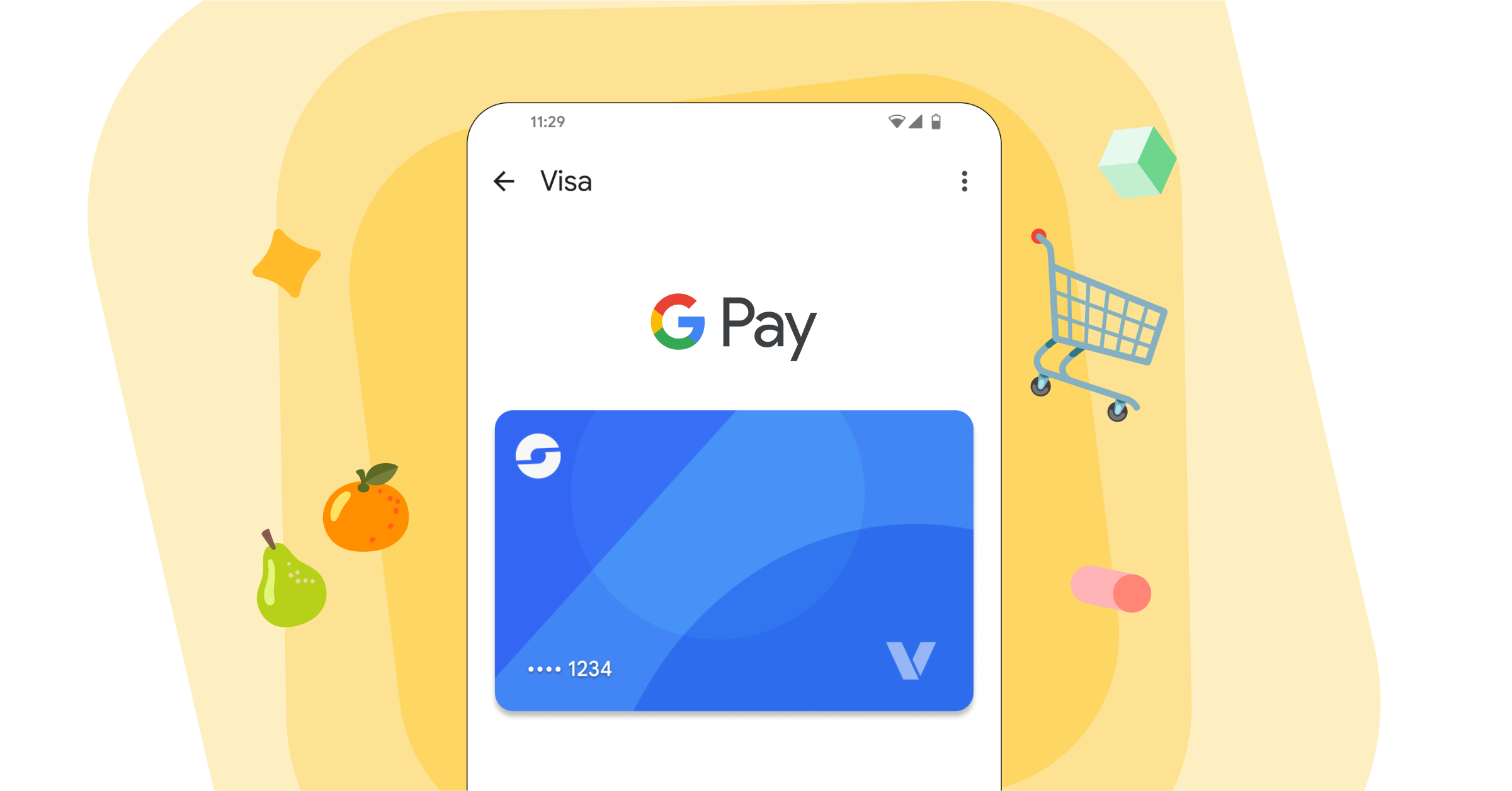 Google Wallet advertising creative