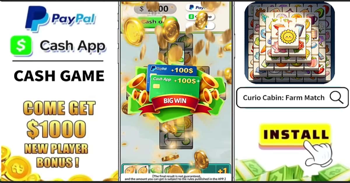 Curio Cabin: Farm Match ad creative