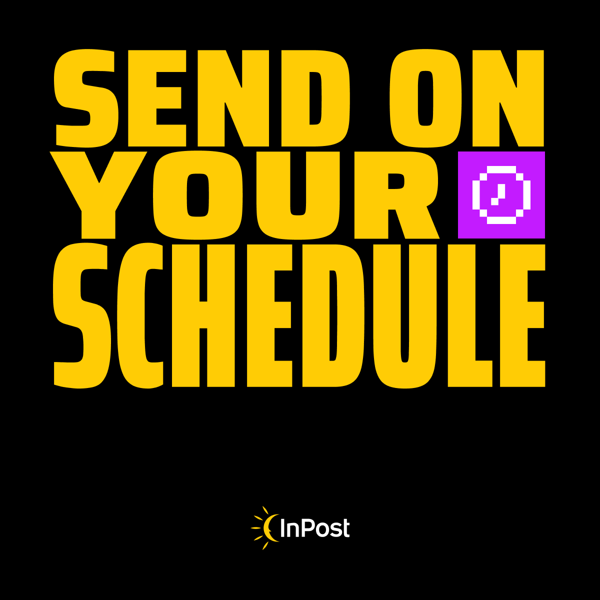 InPost advertising creative