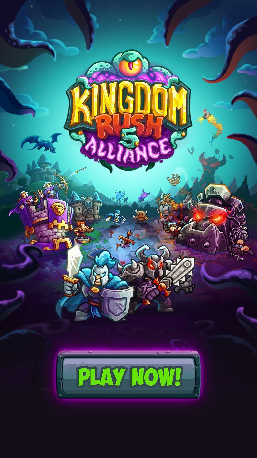 Kingdom Rush 5: Alliance TD advertising creative