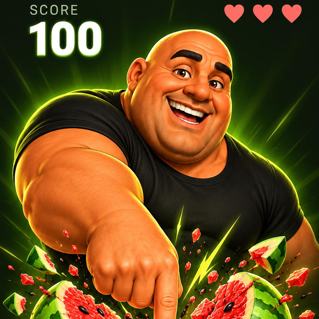 Abi Smash: Watermelon Smash 广告素材