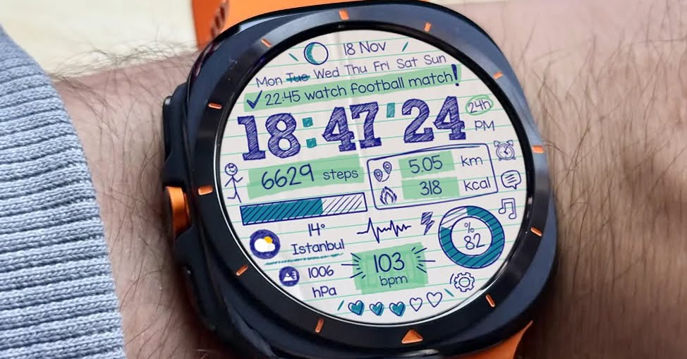 Paper of Time - Watch Face 广告素材