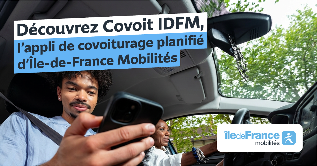 Île-de-France Mobilités advertising creative