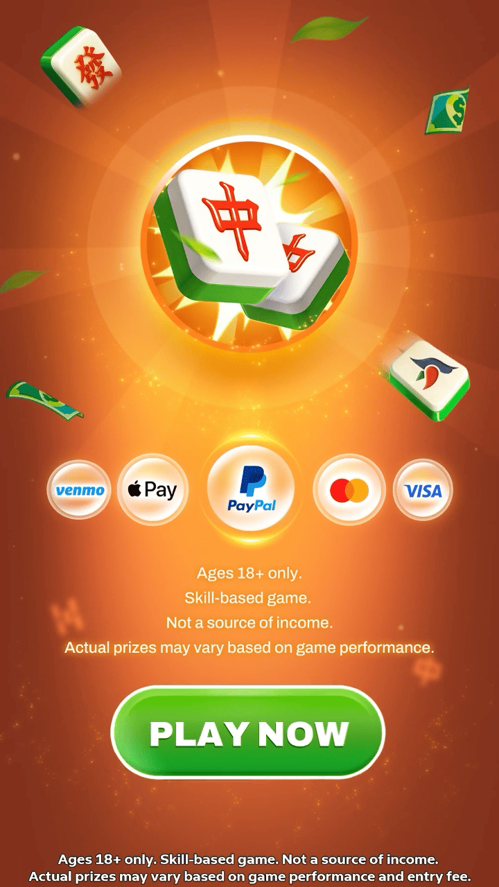 Mahjong Rumble: Win Real Cash advertising creative