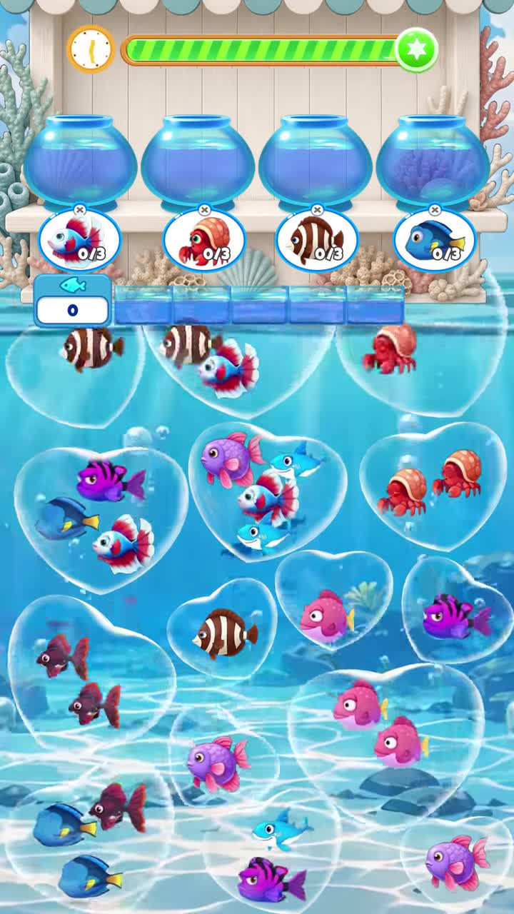 Fish Sort Puzzle: Match Games 广告素材