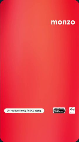 Monzo - Mobile Banking advertising creative