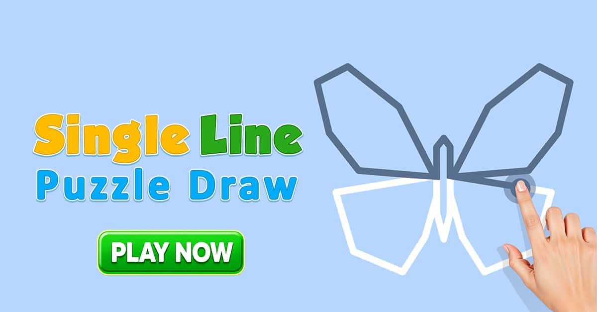 Single Line Drawing: Link Dots advertising creative