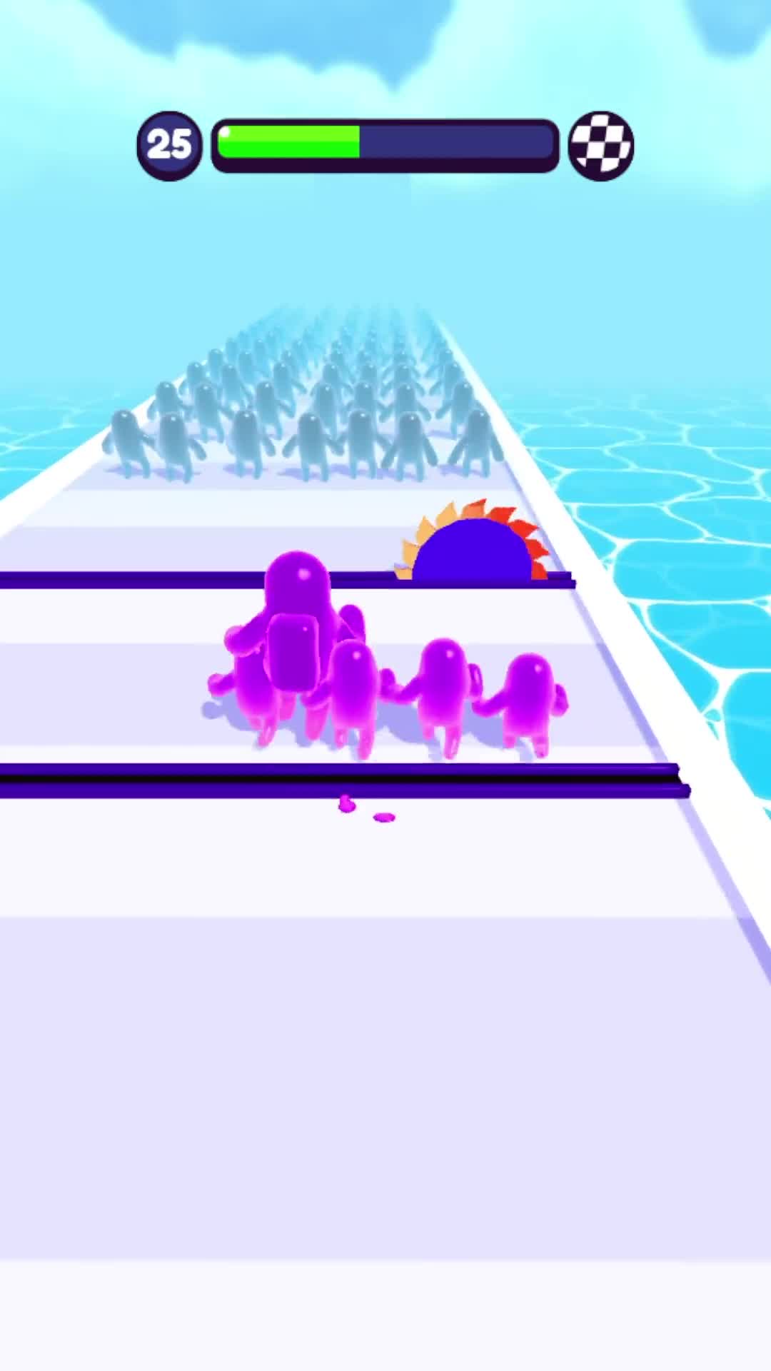 Join Blob Clash 3D: Mob Runner ad creative