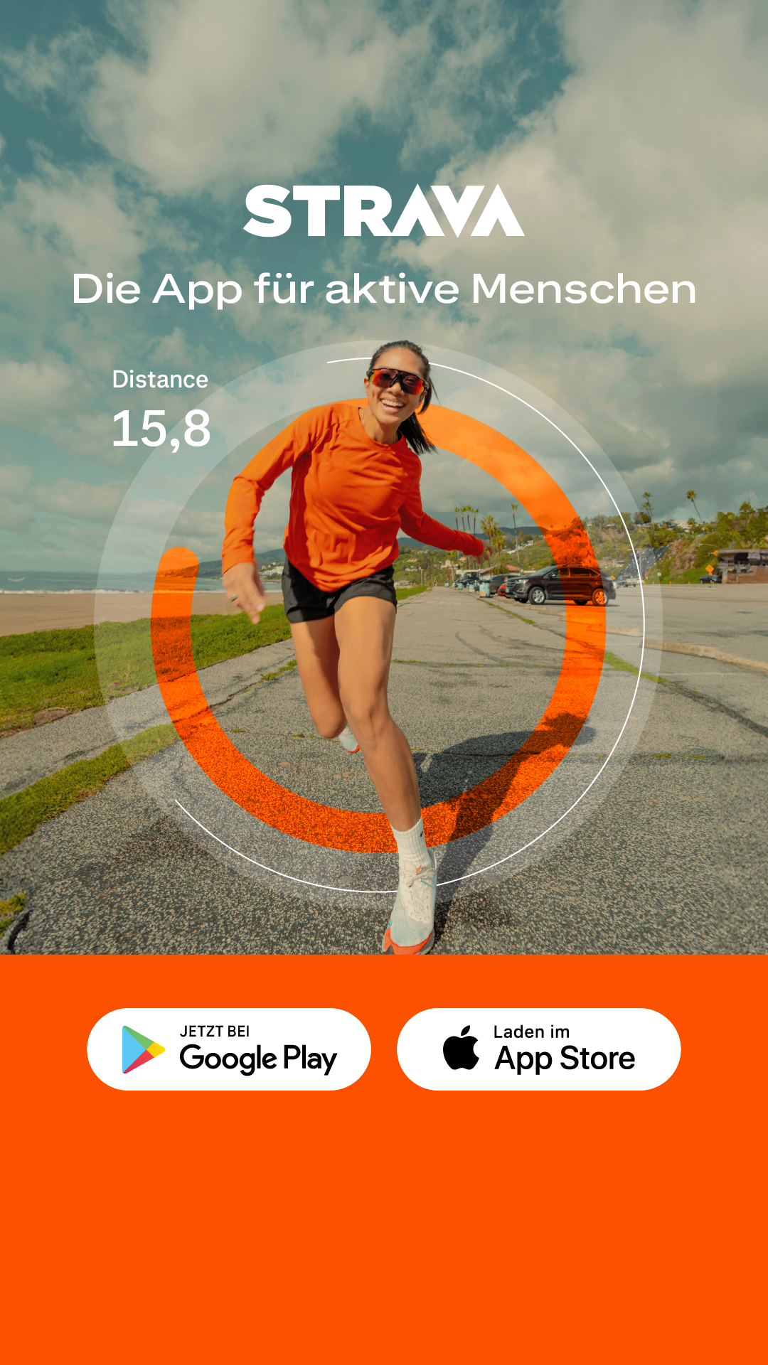 Strava: Run, Bike, Walk 广告素材