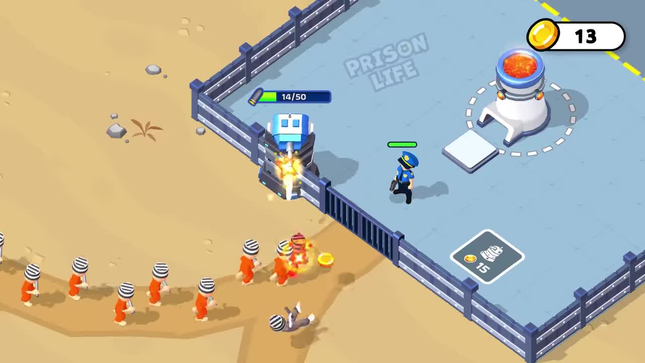 Prison Life: Idle Game 广告创意