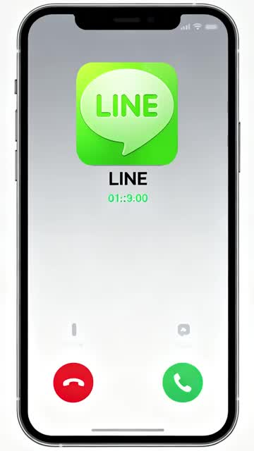 LINE: Calls & Messages advertising creative