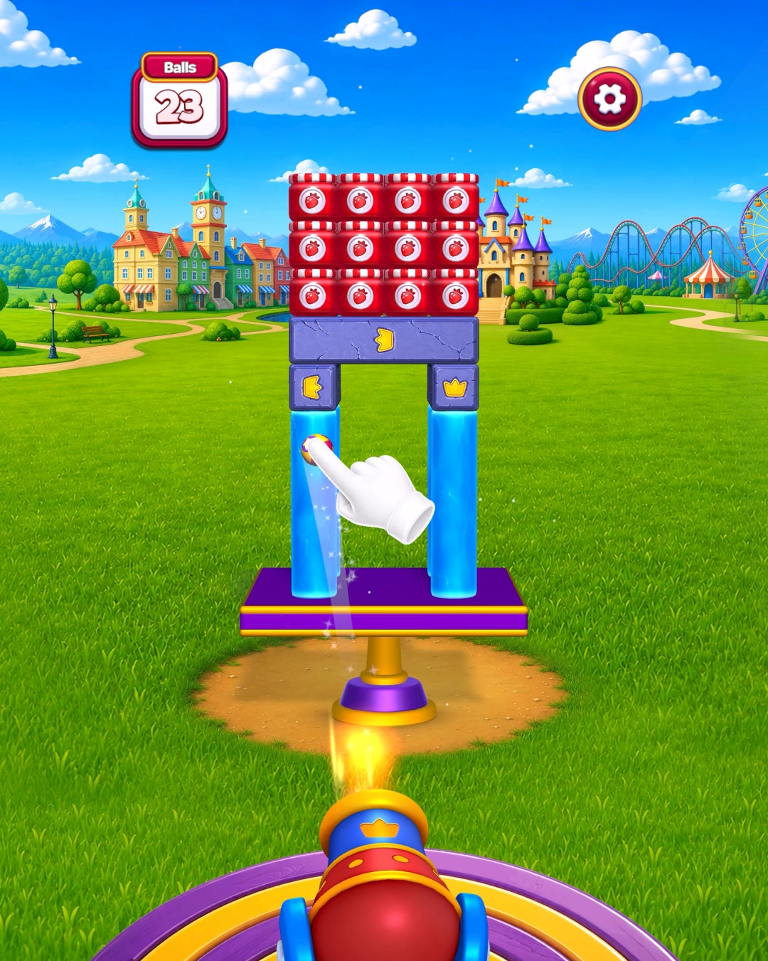 Royal Smash! - Physics Puzzle advertising creative