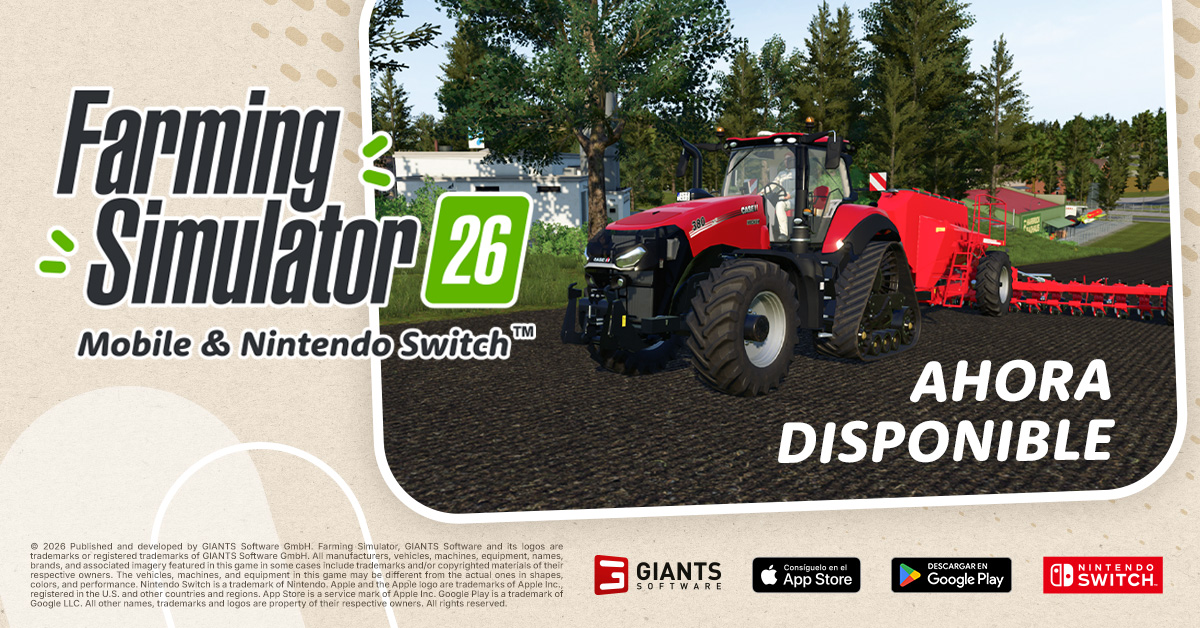 Farming Simulator 26 Mobile advertising creative