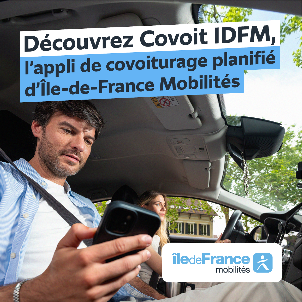 Île-de-France Mobilités advertising creative