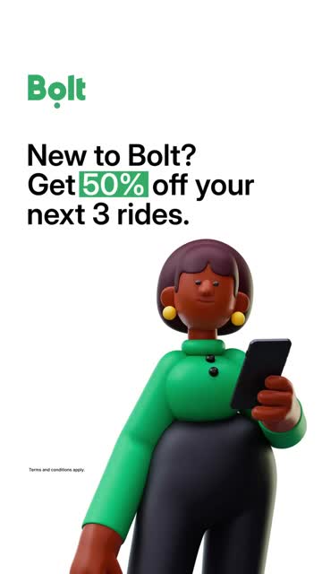 Bolt: Request a Ride 广告素材