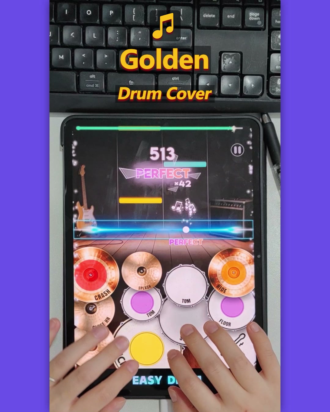 Easy Drum - Real Music Drum 广告素材