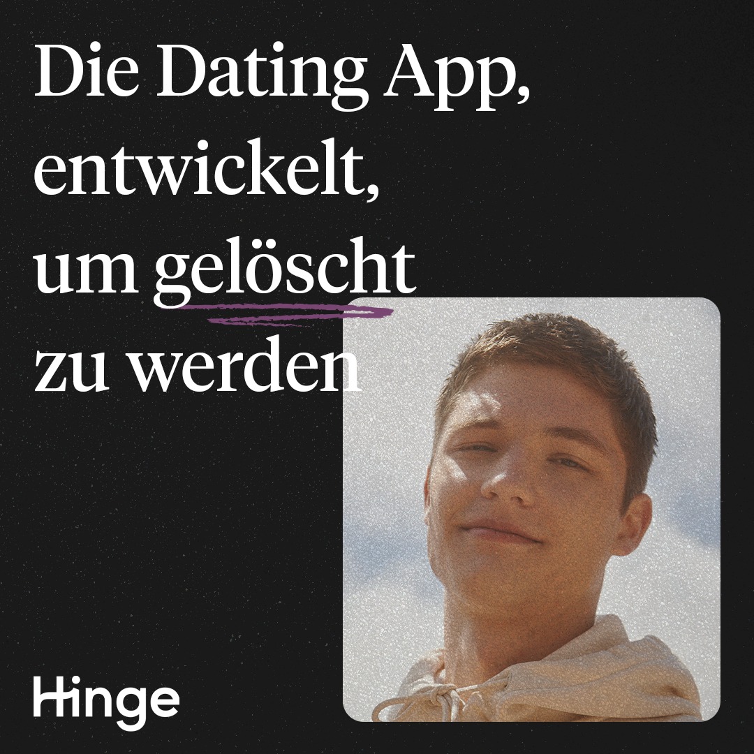 Hinge Dating App: Match & Date advertising creative