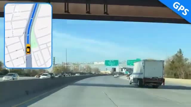GPS Location Sharing on Phone ad creative