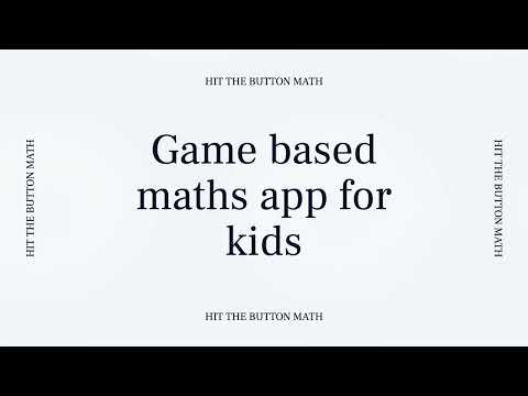 Hit the Button Math advertising creative