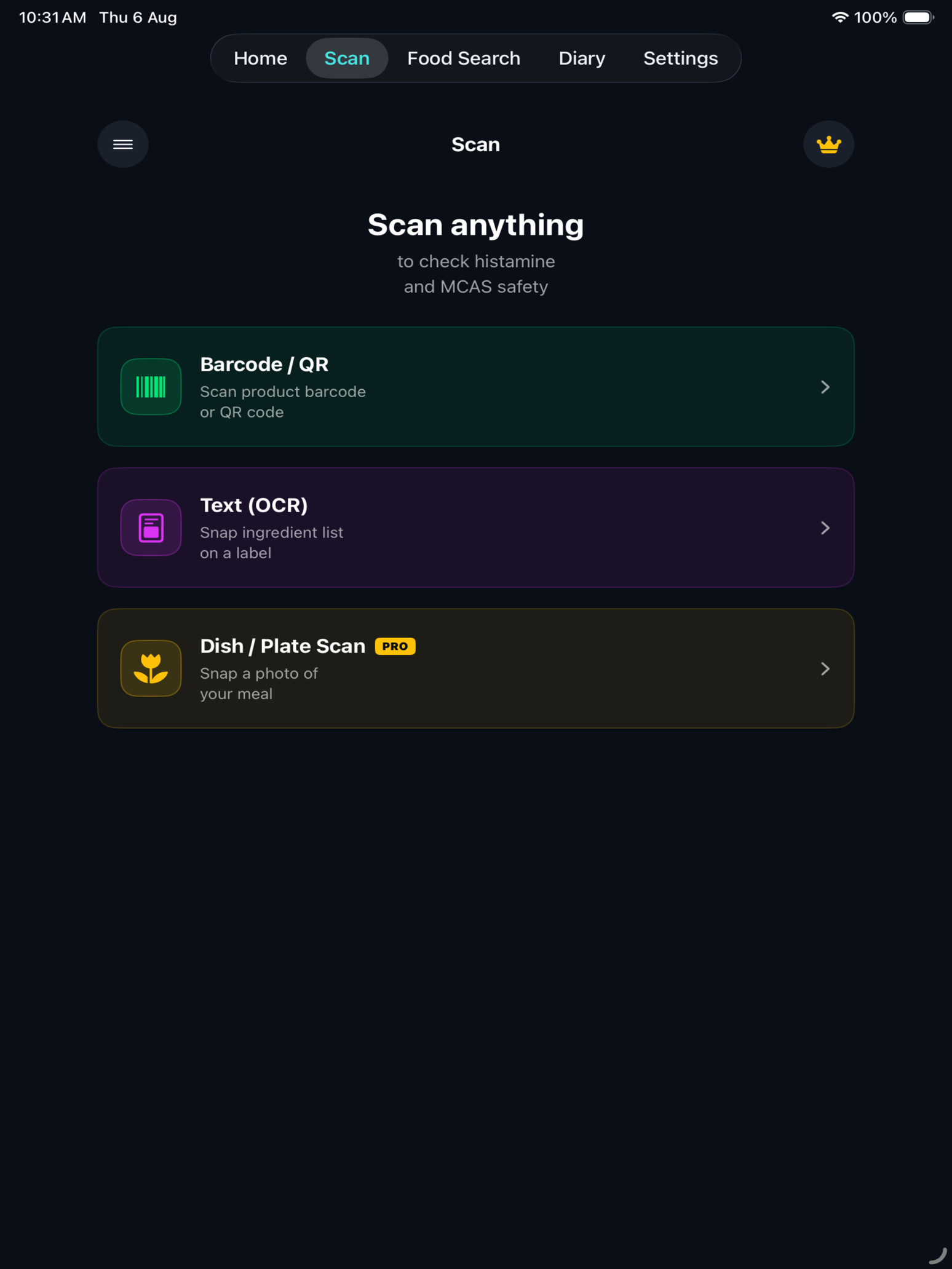 Histamine Tracker: MCAS Scan 广告创意 2