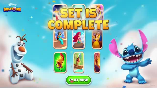 Disney Solitaire 广告素材