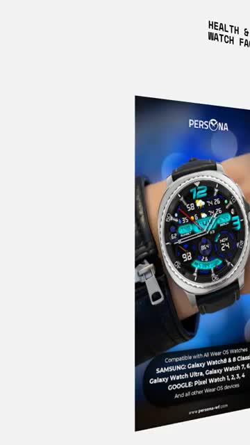 PER32 Ultra Hybrit Watch Face 广告素材