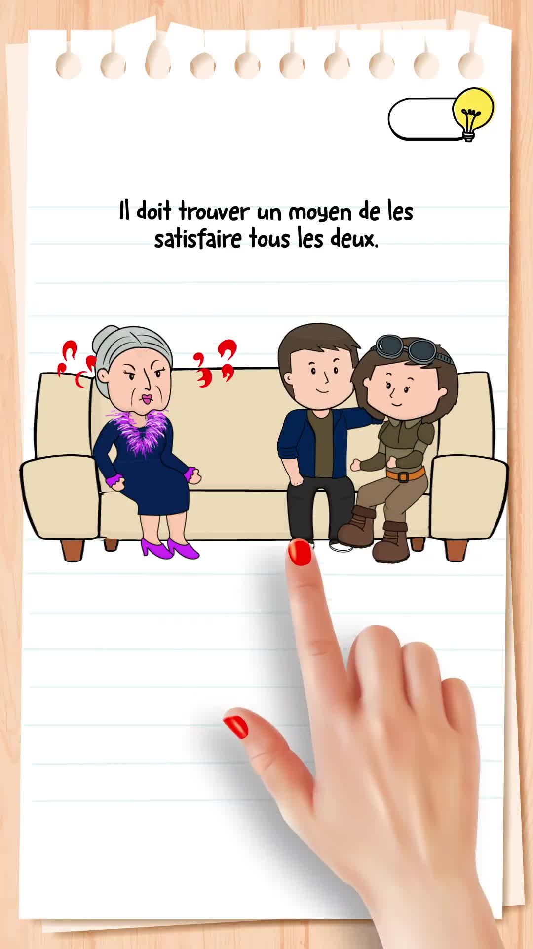 Brain Test 4: Tricky Friends ad creative