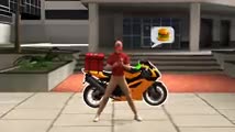 Urban Food Delivery Game advertising creative