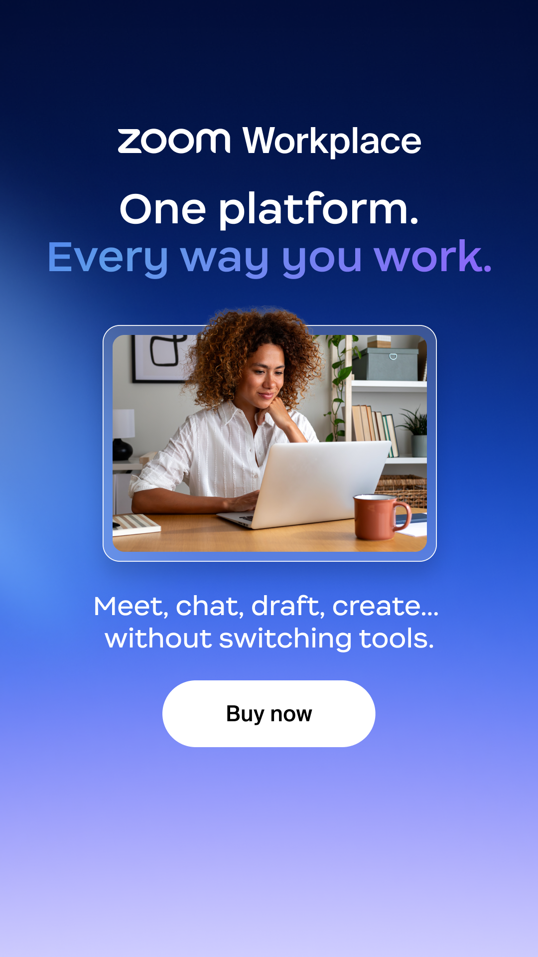 Zoom Workplace advertising creative
