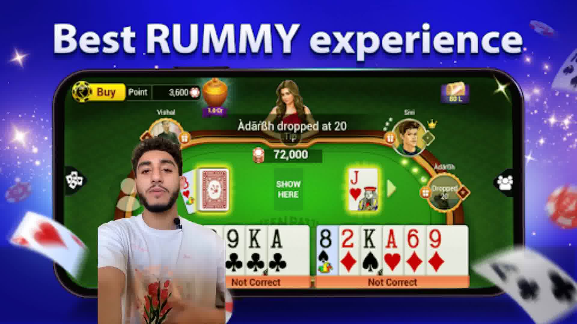 Teen Patti GOLD, Rummy & Poker advertising creative