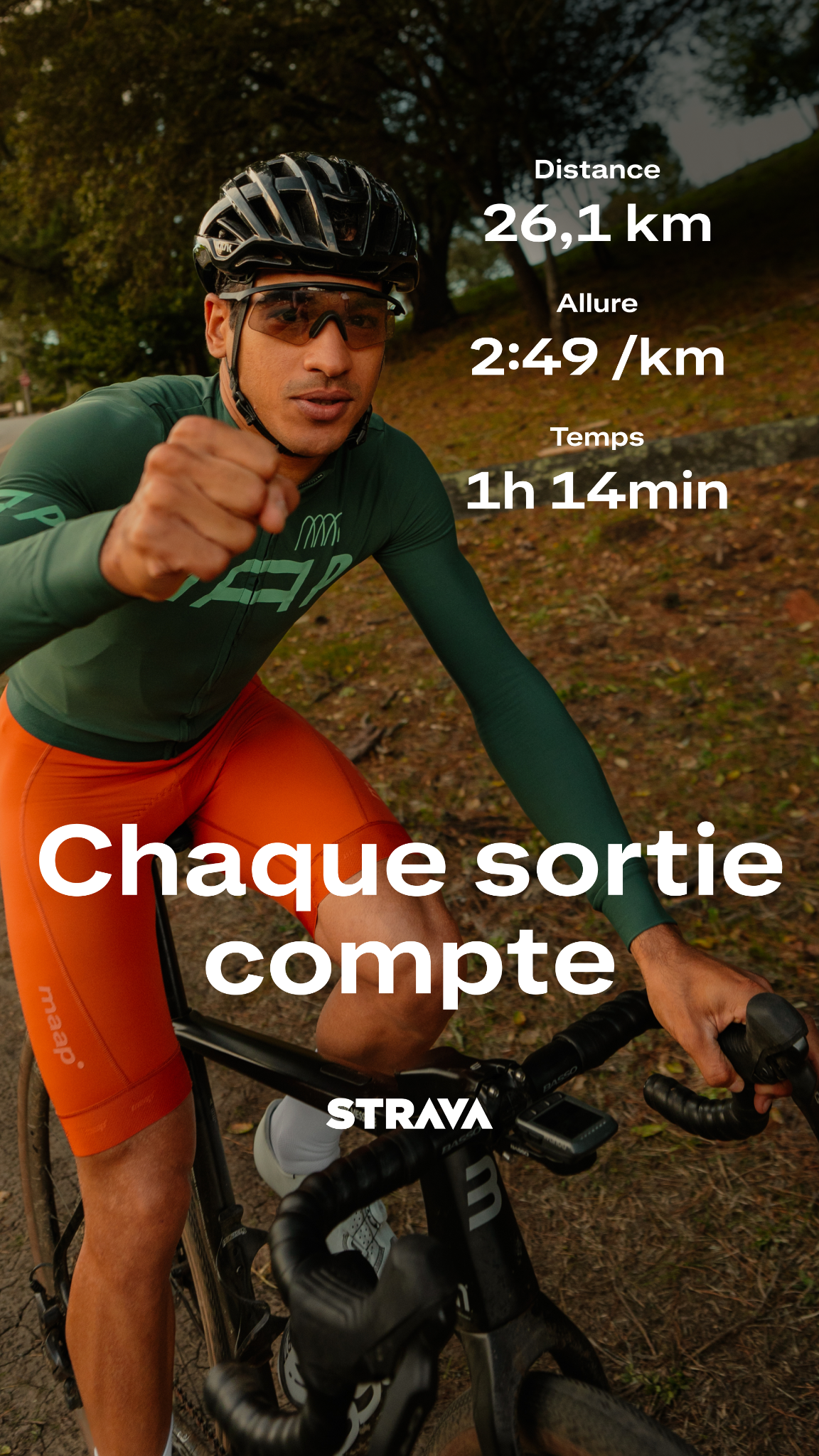 Strava: Run, Bike, Walk 广告素材