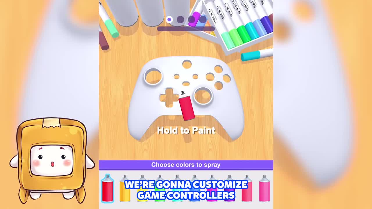 Joystick Makeover: DIY Gamepad ad creative