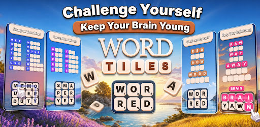 Word Tiles - Relaxing Puzzle 广告素材